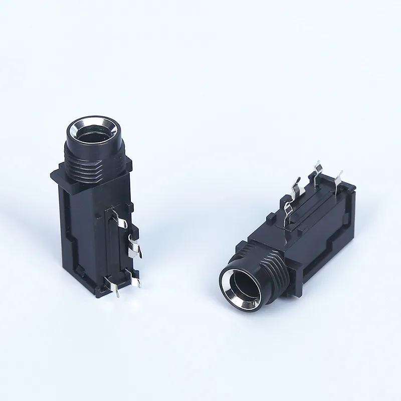 CK6.35-302-4P 6.35mm 4 pin headphone jack socket PCB mount