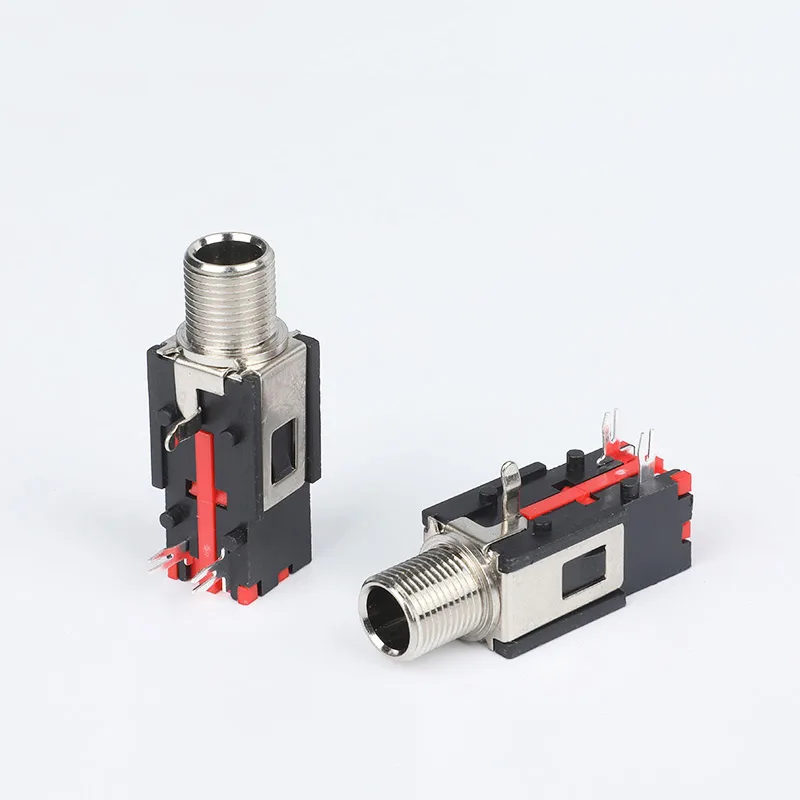 CK6.35-308-3P 6.35mm 3-Pin PCB Mount Phone Jack