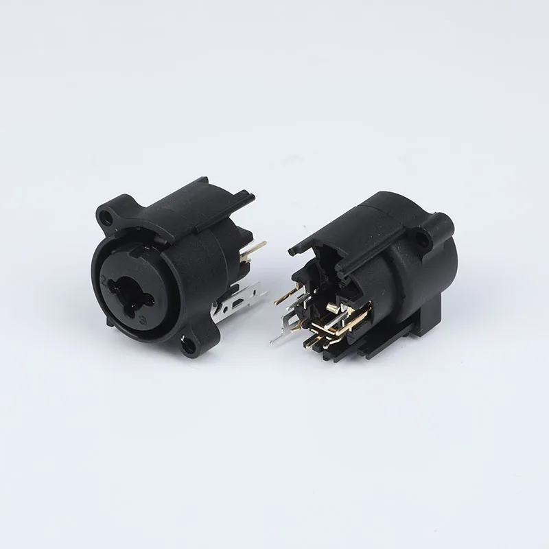 CTCK-11H XLR 1/4 combo jack panel mount connector