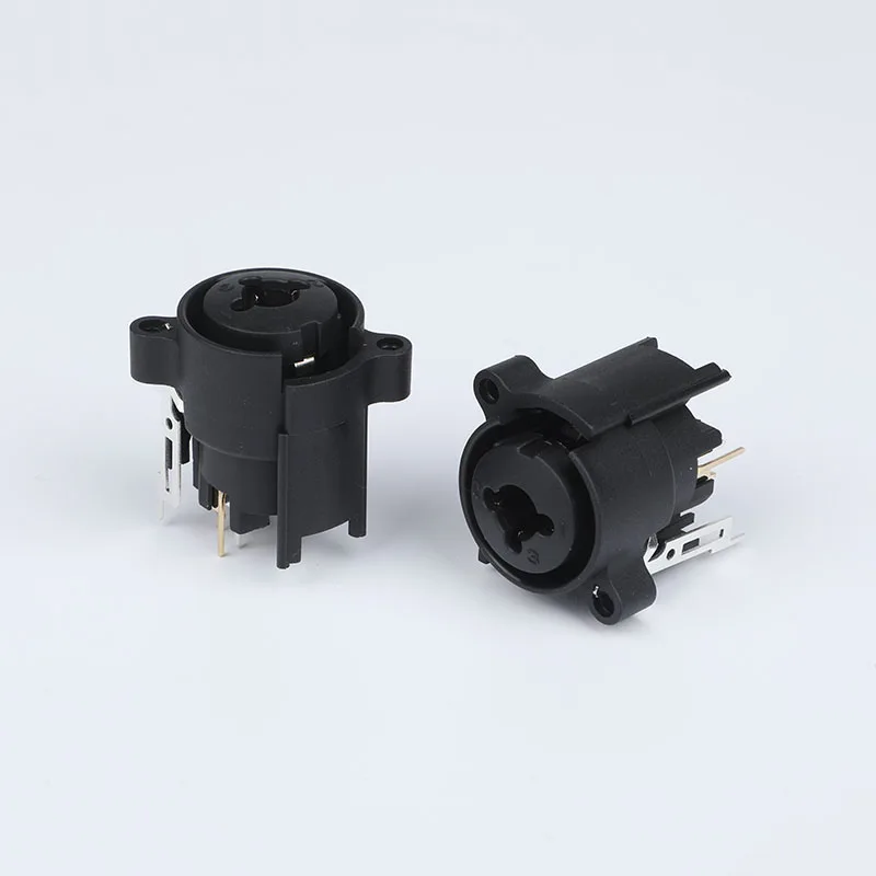 CTCK-11H XLR 1/4 combo jack panel mount connector