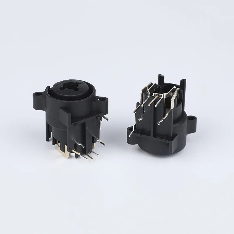 CTCK-11W XLR 1/4 combo jack panel mount connector