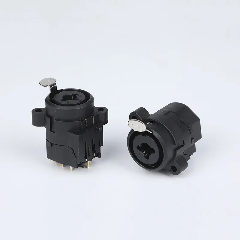 CTCK-12GP-10-XLR-Combo-Jack-Connector CTCK-12GP-10 XLR 1/4 combo jack connector panel mount