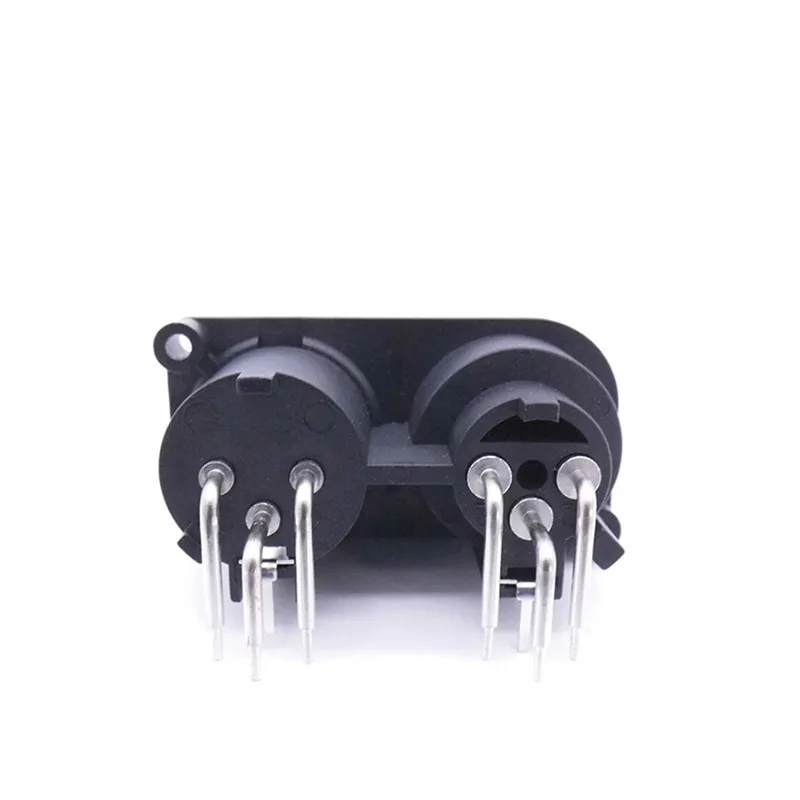 dual 3 pin XLR female panel mount connector audio socket