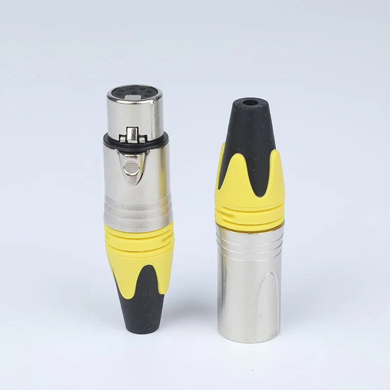 7 pin XLR male female metal cable connector NC7FXX NC7MXX