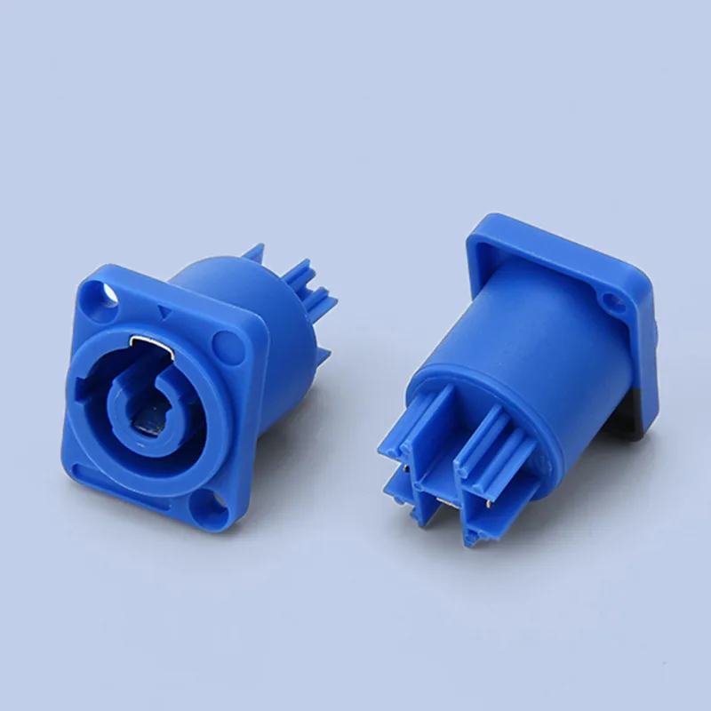 3 pin powercon female panel mount connector 20A 250V