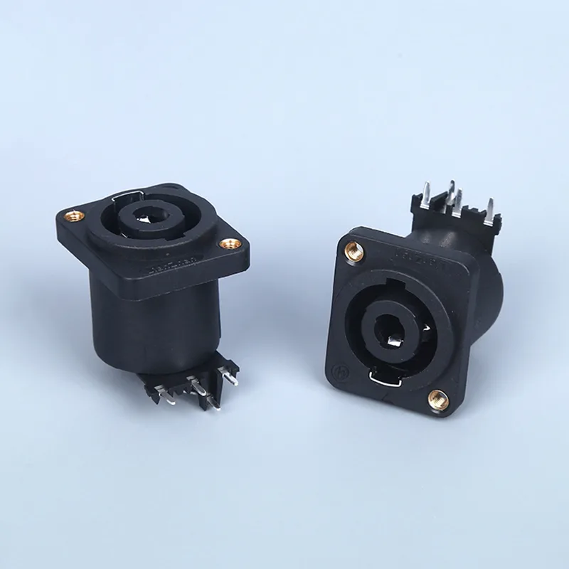 HP-32LM3 4 pin speakon female chassis panel mount socket